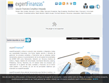 Tablet Screenshot of erp-expert-finanzas.es